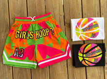 Load image into Gallery viewer, A3 “Girls Hoop 2”Sherbet Shorts