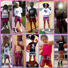 Load image into Gallery viewer, A3 “Girls Hoop 2” Shorts (Spring Time)