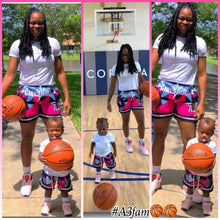Load image into Gallery viewer, A3 “Girls Hoop 2” Shorts (Valentine)