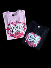 Load image into Gallery viewer, A3 “Girls Love Hoops” Shirt
