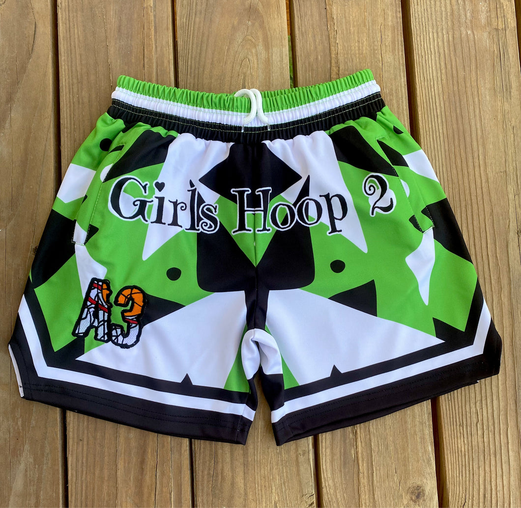A3 “Girls Hoop 2” Shorts