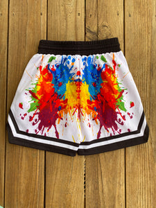 A3 Paint Splatter Shorts